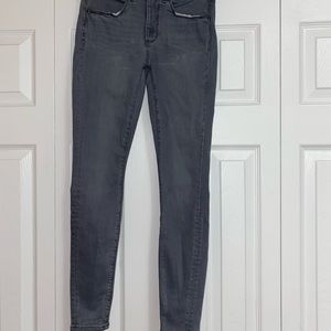 Loft Grey Skinny Denim Leggings